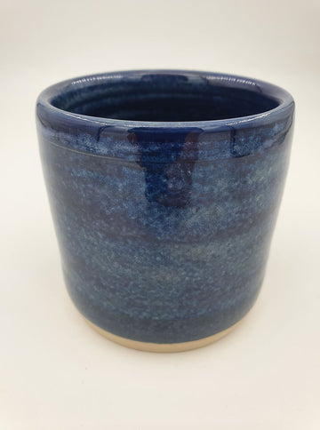 Keramik kop - Koboltblå