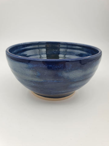 Keramik skål - Koboltblå