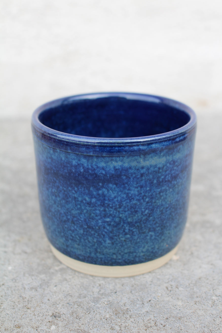 Keramik kop - Koboltblå str. XL