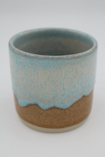 Keramik kop - Sand & Himmelblå str. XL