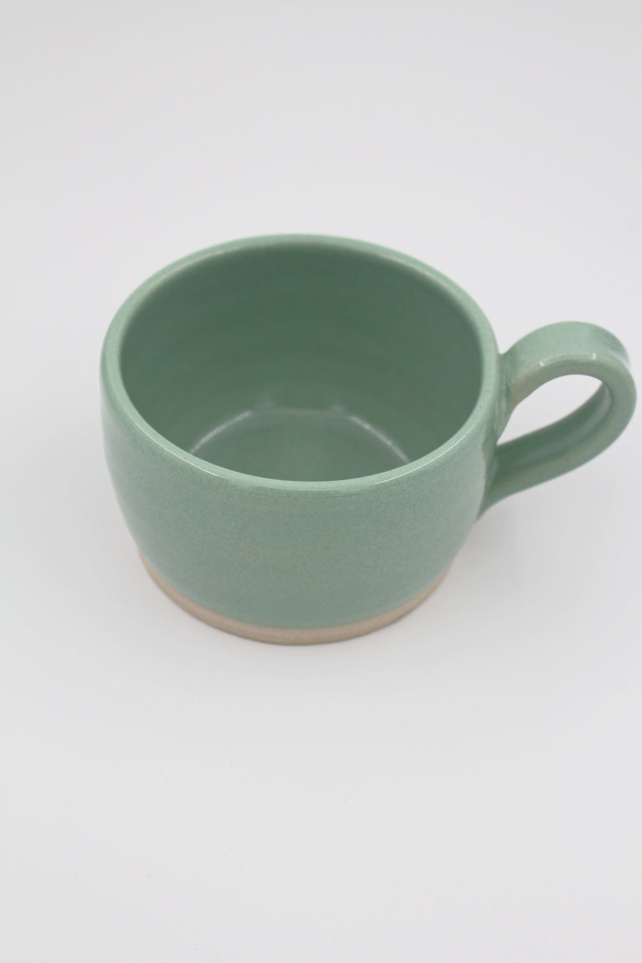Keramik kop m. hank - Mintgrøn